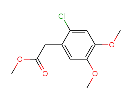 Methyl (2-chloro-4,5-dimethoxyphenyl)acetate