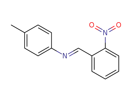 (E)-4-methyl-N-(2-nitrobenzylidene)aniline