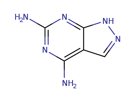 1H-Pyrazolo[3,4-d]pyrimidine-4,6-diamine (9CI)