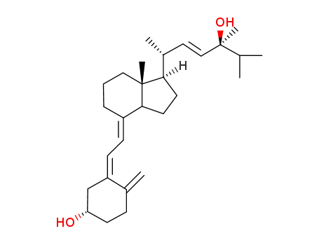 Molecular Structure of 58050-56-9 (24-hydroxyvitamin D2)