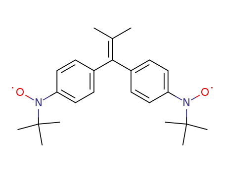 1,1-bis<4-(N-oxy-tert-butylamino)phenyl>-2-methyl-1-propene