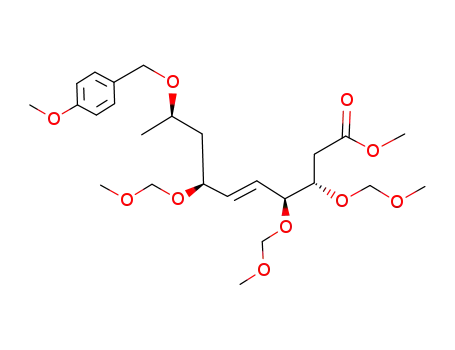 methyl (3S,4S,5E,7S,9R)-9-[(4-methoxybenzyl)oxy]-3,4,7-tri[(methoxymethyl)oxy]-5-decenoate