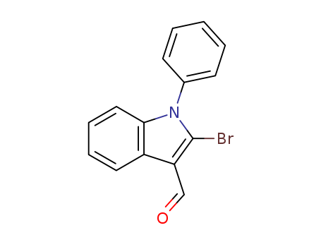 1H-Indole-3-carboxaldehyde,2-bromo-1-phenyl- cas  68770-85-4