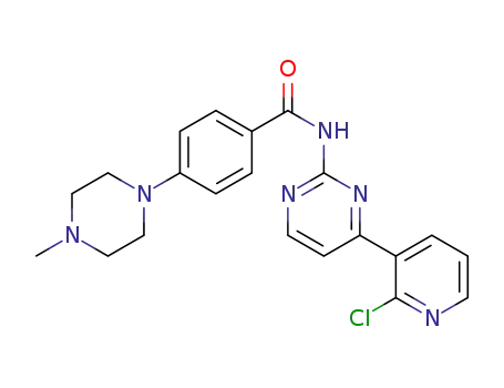 N-(4-(2-chloropyridin-3-yl)pyrimidin-2-yl)-4-(4-methylpiperazin-1-yl)benzamide
