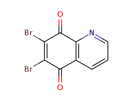 6,7-dibromoquinoline-5,8-dione cas  18633-05-1
