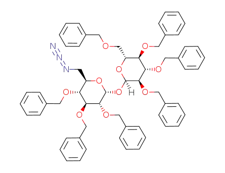 6-azido-2,2',3,3',4,4',6'-hepta-O-benzyl-6-deoxy-α,α'-trehalose
