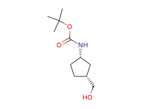 tert-butyl N-[(1S,3R)-3-(hydroxymethyl)cyclopentyl]carbamate