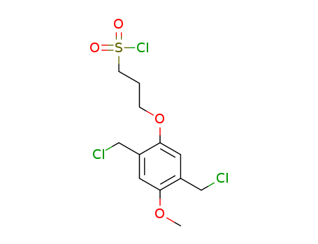 5-METHOXY-2-(3-(CHLOROSULFONYL)PROPOXY)