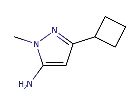 1H-피라졸-5-아민, 3-시클로부틸-1-메틸-