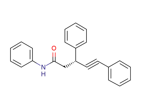 (R)-3,5-diphenyl-4-pentynanilide