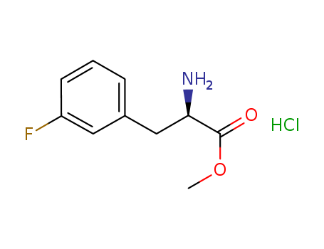 methyl (2R)-2-amino-3-(3-fluorophenyl)propanoate,hydrochloride