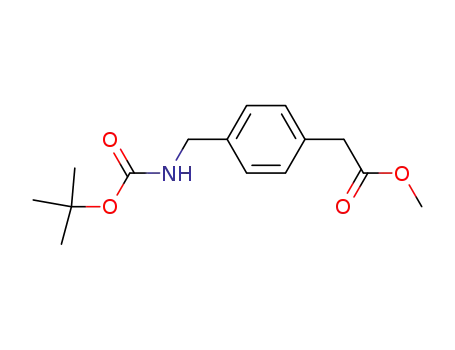 TERT-BUTYL 4-((METHOXYCARBONYL)METHYL)BENZYLCARBAMATE
