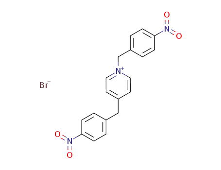 Molecular Structure of 83118-60-9 (1,4-bis(4-nitrobenzyl)pyridine-1-ium bromide)
