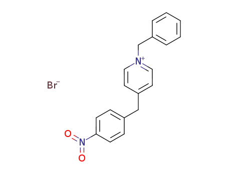 Molecular Structure of 83118-55-2 (1-benzyl-4-(4-nitrobenzyl)pyridine-1-ium bromide)