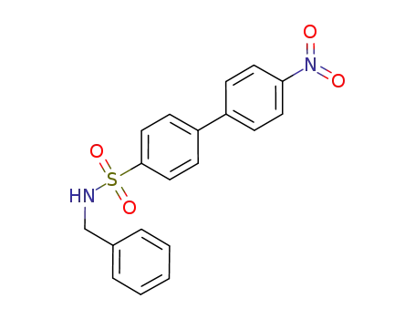 [1,1'-Biphenyl]-4-sulfonamide, 4'-nitro-N-(phenylmethyl)-