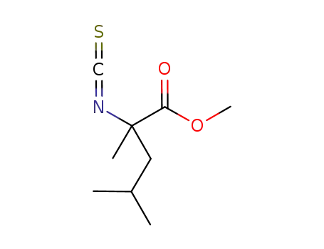 methyl 2-isothiocyanato-2,4-dimethylpentanoate