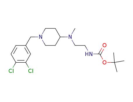 (2-{[1-(3,4-Dichloro-benzyl)-piperidin-4-yl]-methyl-amino}-ethyl)-carbamic acid tert-butyl ester