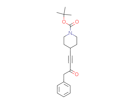 tert-butyl 4-(3-oxo-4-phenylbut-1-ynyl)piperidine-1-carboxylate