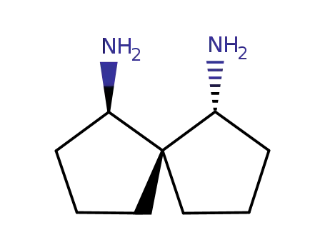 Molecular Structure of 832747-54-3 (Spiro[4.4]nonane-1,6-diamine, (1S,5S,6S)- (9CI))
