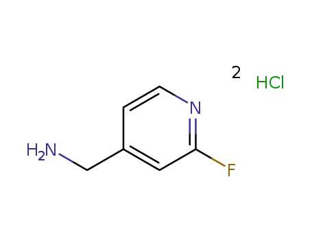 Molecular Structure of 859164-65-1 ((2-fluoropyridin-4-yl)MethanaMine hydrochloride)
