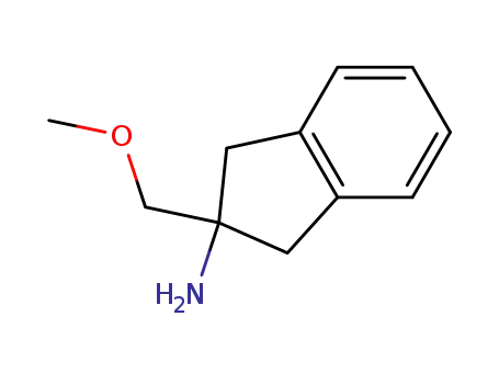 2-(methoxymethyl)-2,3-dihydro-1H-inden-2-amine