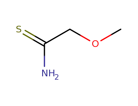 Molecular Structure of 15536-75-1 (2-methoxyethanethioamide)