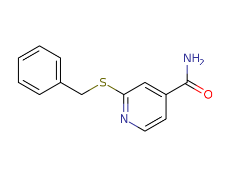2-(Benzylsulfanyl)isonicotinamide