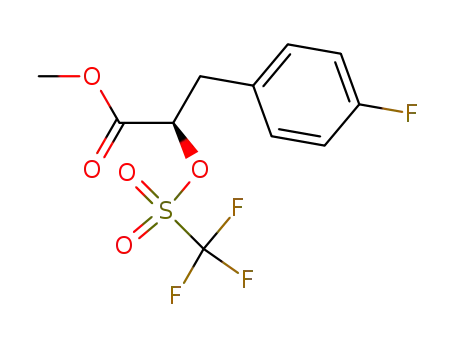 (2R)-3-(4-Fluorophenyl)-2-trifluoromethane-sulfonyloxypropionic Acid Methyl Ester