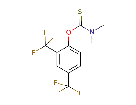 dimethyl-thiocarbamic acid O-(2,4-bis-trifluoromethyl-phenyl) ester
