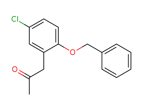 1-[2-(benzyloxy)-5-chlorophenyl]acetone
