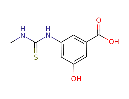 3-hydroxy-5-[[(methylamino)thioxomethyl]amino]benzoic acid