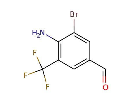 Benzaldehyde, 4-amino-3-bromo-5-(trifluoromethyl)-