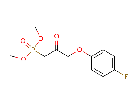 Dimethyl (3-(4-fluorophenoxy)-2-oxopropyl)phosphonate