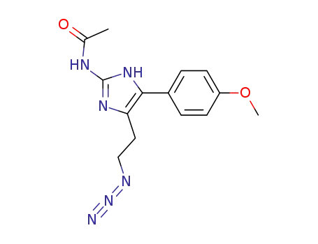 Acetamide, N-[4-(2-azidoethyl)-5-(4-methoxyphenyl)-1H-imidazol-2-yl]-