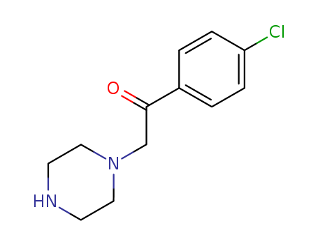 1-(4-CHLOROPHENYL)-2-PIPERAZIN-1-YLETHANONE