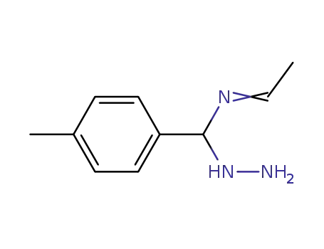 Molecular Structure of 1314991-79-1 (4-methyl-benzoic acid (1-imino-ethyl)hydrazide)
