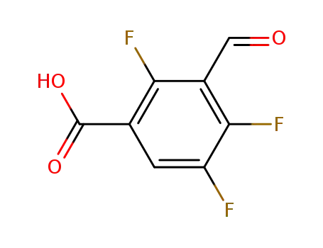 Benzoic acid, 2,4,5-trifluoro-3-formyl-