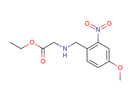 ethyl (4-methoxy-2-nitrobenzyl)aminoacetate