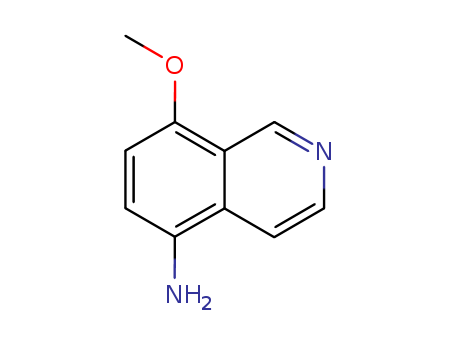CB31285977 英文名称：	5-Isoquinolinamine,8-methoxy-(9CI)