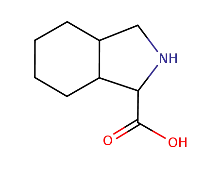 Molecular Structure of 118125-07-8 (1H-Isoindole-1-carboxylicacid,octahydro-(9CI))