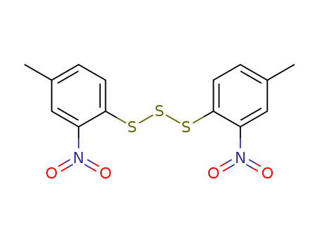 4-methyl-1-(4-methyl-2-nitro-phenyl)sulfanyldisulfanyl-2-nitro-benzene cas  4274-36-6