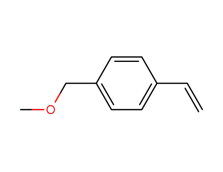 Molecular Structure of 13051-65-5 (Benzene, 1-ethenyl-4-(methoxymethyl)-)