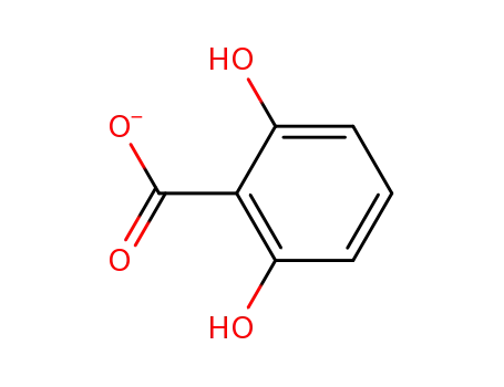 Molecular Structure of 935-71-7 (2,6-Dihydroxybenzoate)