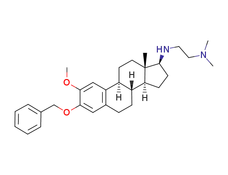 N'-(3-benzyloxy-2-methoxy-13-methyl-7,8,9,11,12,13,14,15,16,17-decahydro-6H-cyclopenta[a]phenanthren-17-yl)-N,N-dimethyl-ethane-1,2-diamine