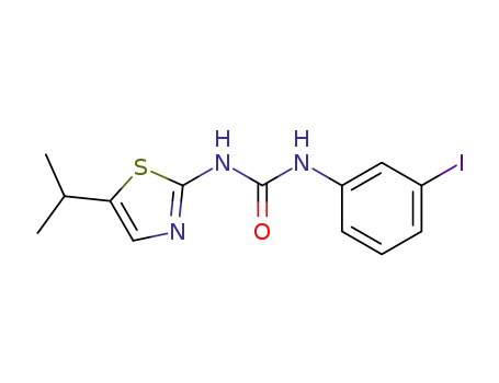 N-(5-isopropyl-1,3-thiazol-2-yl)-N'-(3-iodophenyl)urea
