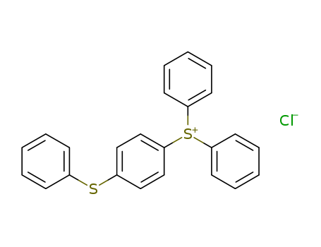 Sulfonium, diphenyl(4-(phenylthio)phenyl)-, chloride