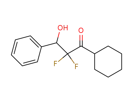 1-Propanone, 1-cyclohexyl-2,2-difluoro-3-hydroxy-3-phenyl-