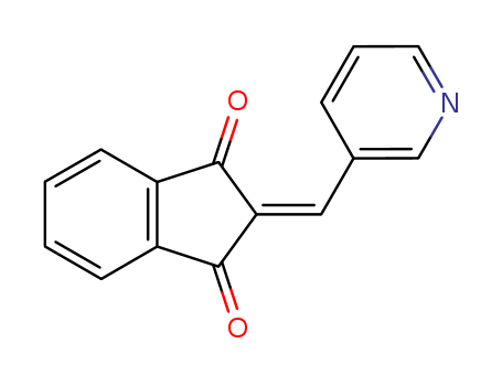 1H-Indene-1,3(2H)-dione,2-(3-pyridinylmethylene)-