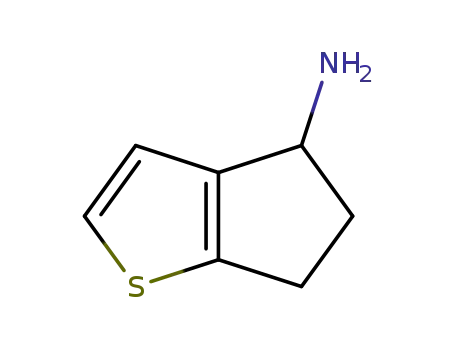 4H,5H,6H-시클로펜타[b]티오펜-4-아민