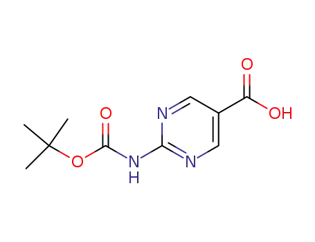 2-(tert-butoxycarbonylamino)pyrimidine-5-carboxylic acid